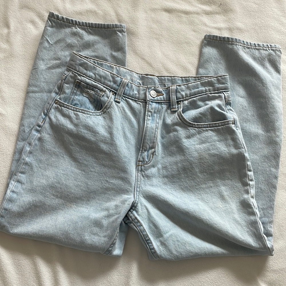 Old Navy High Rise Straight Jeans